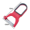 Multi Functional Vegetable Peeler with Sharp Blades, Efficient Peeling Tool with Durable Construction, Non Slip Grip for Comfortable Use, Ergonomic De 2