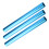 3pcs Blue Electroplated Aluminum Sprint Batons Comfortable Grip & Visible 1