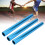 3pcs Blue Electroplated Aluminum Sprint Batons Comfortable Grip & Visible 15