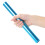 3pcs Blue Electroplated Aluminum Sprint Batons Comfortable Grip & Visible 5