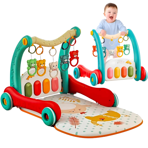 2-in-1 Baby Learning Walker - Sit-to-Stand Toy
