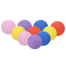 Lightweight EVA Kids Golf Foam Ball 60mm - Yellow Blue Orange Pink Purple