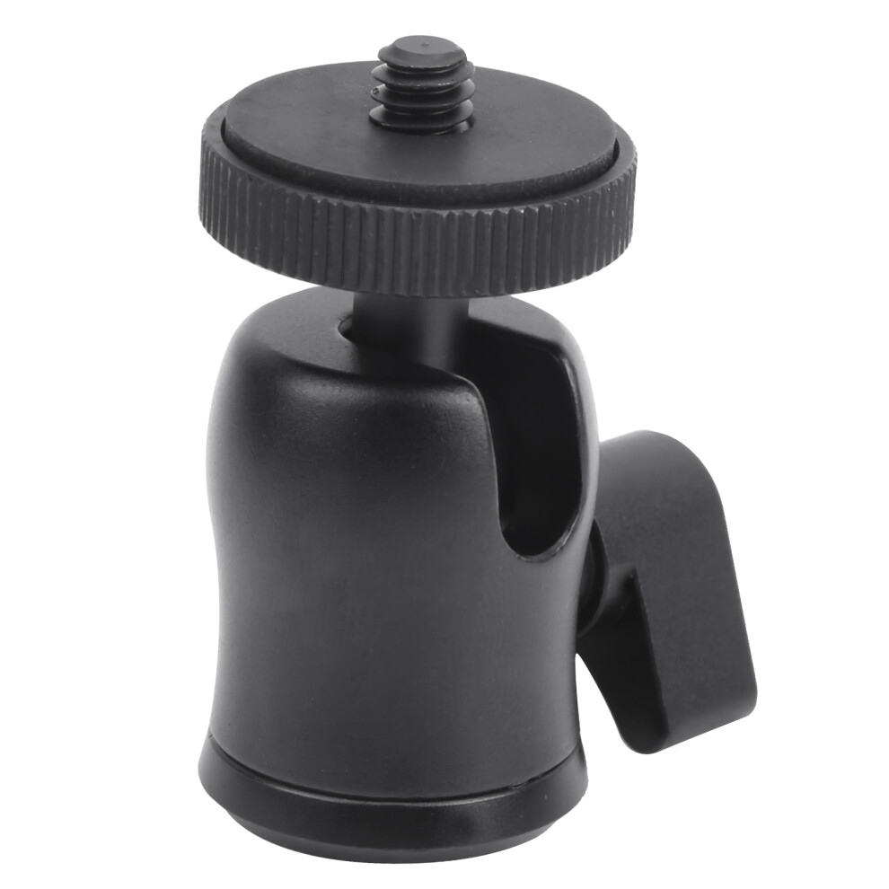 Small Aluminum Alloy 1/4In Ball Head For Tripod & Camera, 1.5Kg Weight 8771360141130