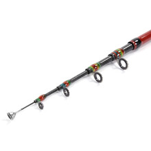 Carbon Sea Angelrute 180cm Teleskop - Tragbares Angelgerät für Spinnfischen