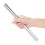 3PCS Silver Aluminum Relay Batons for Track Races Comfortable Grip 6