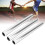 3PCS Silver Aluminum Relay Batons for Track Races Comfortable Grip 8