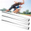 3PCS Silver Aluminum Relay Batons for Track Races Comfortable Grip 15