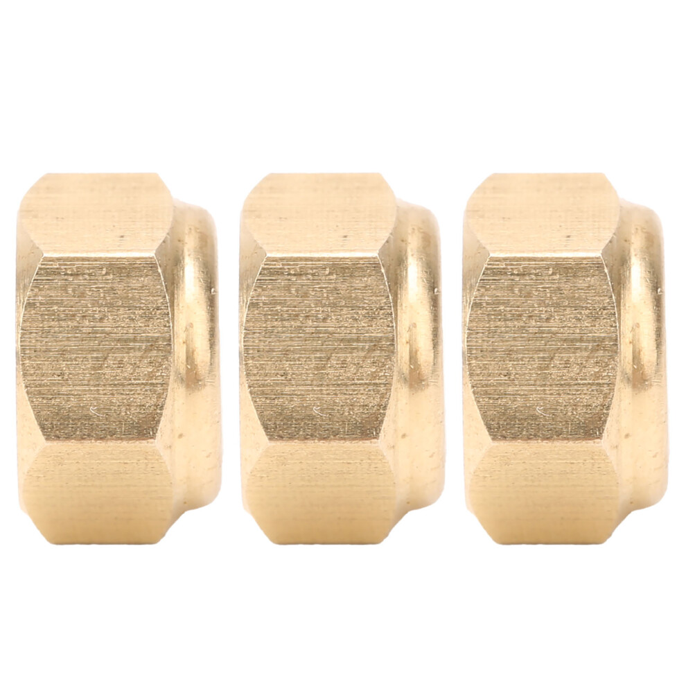 50 Pcs Self-Locking Copper Nut M3-M6 Durable Fastener Hardware Accessories 7901360143068