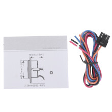 85mm Waterproof Boat LCD Tachometer 4000RPM 12V/24V