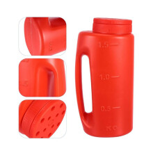 Handheld Plastic Spreader 2L, 13x9x28cm, Salt & Fertilizer Dispenser