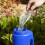Hand Held Fertilizer Salt Spreader 2L Plastic, 13x9x28cm 5