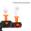 Adjustable Wind Power Shooting Game with Suspended Ball Target 7