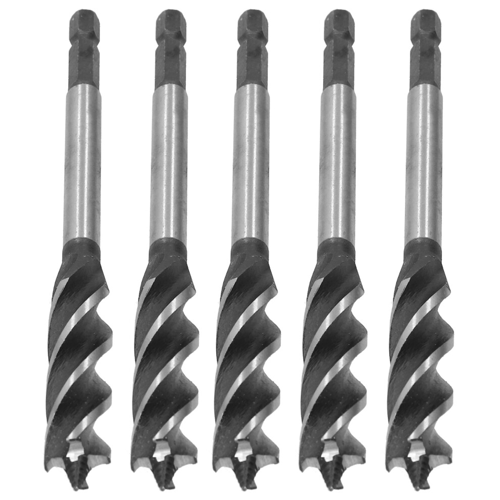 5Pcs Metal Hole Saw Auger Bit Set, 14Mm, Hex Shank 8201360146076