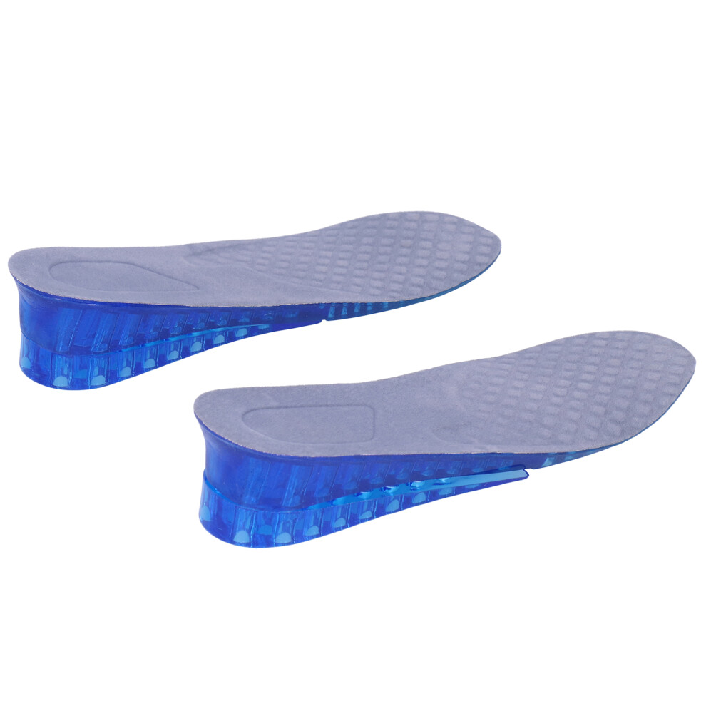 Elastic Shoe Lift Insole 5cm Height Boost Shock Absorption Cushion L (39-43)