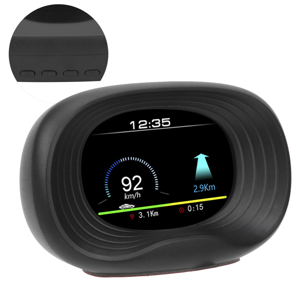 Obd2 Car Hud Head Up Display With Gps Overspeed & Voltage Alerts Electronic Dog 7631360151083