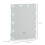 Lighted Vanity Mirror with Hollywood Style Lights 12 Dimmable LEDs & USB Plug Makeup Dressing Table Mirror White 3