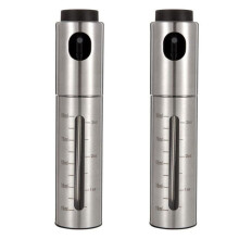 Oil Control Spray Bottle, Stainless Steel Oil Sprayer for Low-fat Cooking Applications in Your Kitchen (Pack of 2)