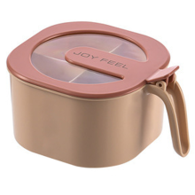 Durable Seasoning Box With A Sleek Handle, Transparent Cover Facilitates Quick Identification