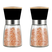 Seasoning Maestro, Chic Design Manual Salt Pepper Grinder, Environmentally Friendly (Battery-Free), Non-Corrosive Ceramic Blades for Durability, Airti