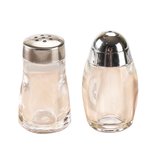 Spice Seasoning Storage Set Stainless Steel Lids Ideal Gift, Clear Design For Easy Monitoring, 2 Pieces