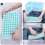 Multi-Purpose Square Ice Cube Mold, Flexible Durable Plastic Ice Cube Tray For Home And Party Use, Easy Release & Cleaning, Covered Ice Storage, Stack 4