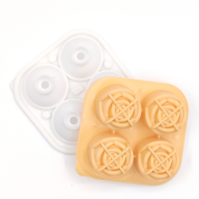 Easy-release Design Silicone Ice Mold, Leak-proof Design Heart Shapes Ice Cube Tray For Suitable Home Use, Parties