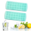 Innovative Silicone Ice Tray, Perfect for Mini Nuggets, Flexible and Durable Construction Ensures Easy Release, Stackable Design for Space-Saving, Ide 1