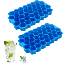 Formas de gelo para presente atencioso, com base pesada para manuseio estável, borda mais larga para facilitar o acesso, formas de gelo elegantes