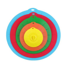 Lot de 5 couvercles en silicone, protection anti-éclaboussures pour micro-ondes, plusieurs tailles, résistants à la chaleur, réutilisables,