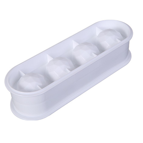 Ice Ball Maker With Unique Design, Premium Material Ensuring Durability, Easy Release Due To Silicone Flexibility, Versatile Usage For Beverages And C