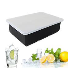 Gigantisk ismaskin for cocktailentusiaster, imponerende isproduksjon med enkel frigjøring, BPA-fri og oppvaskmaskinsikker silikonform, stabelbar