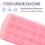 Innovative Silicone Ice Tray, Perfect for Mini Nuggets, Flexible and Durable Construction Ensures Easy Release, Stackable Design for Space-Saving, Ide 3