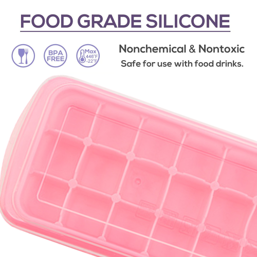 Innovative Silicone Ice Tray, Perfect for Mini Nuggets, Flexible and Durable Construction Ensures Easy Release, Stackable Design for Space-Saving, Ide 2