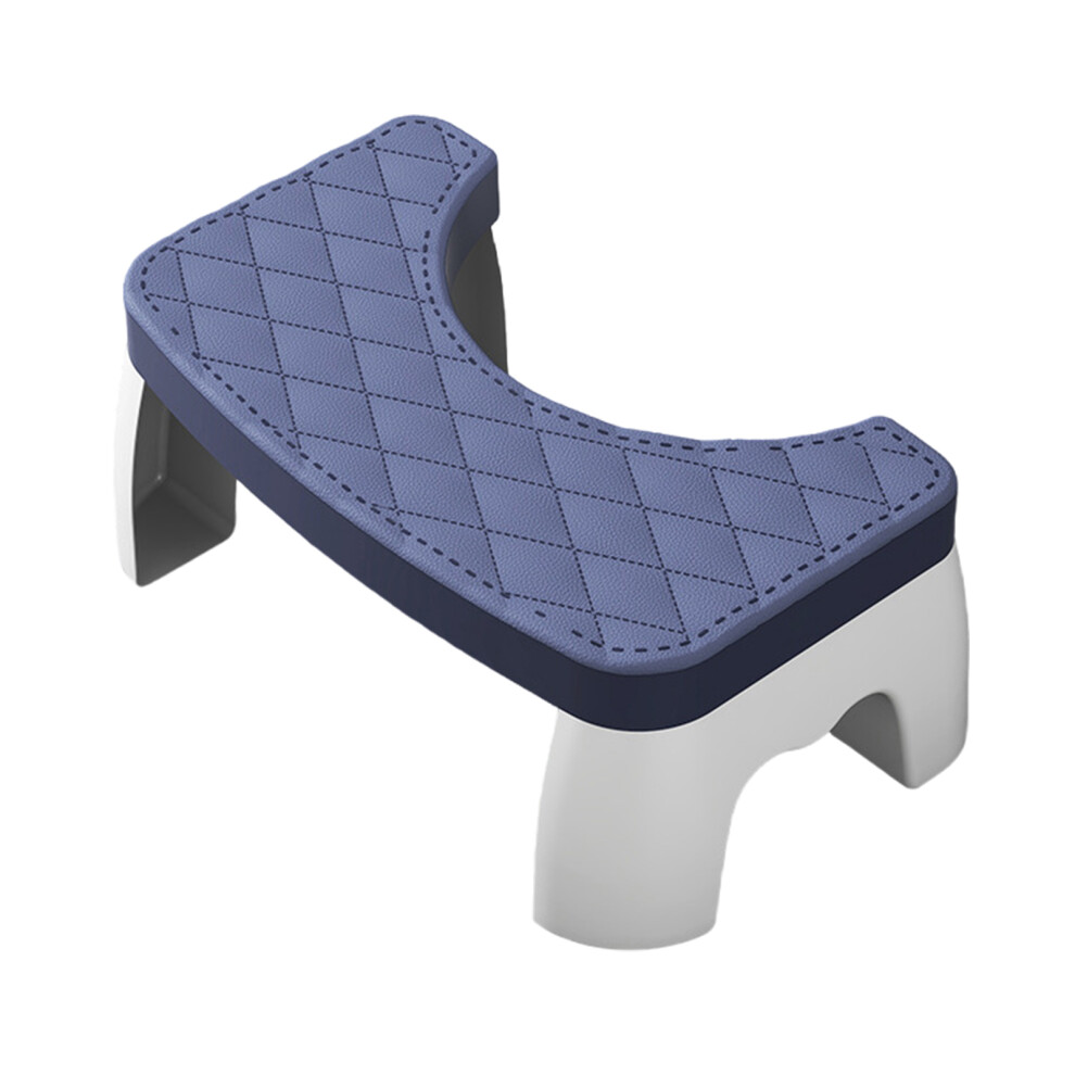 Blue (Blue) Bathroom Stools For Adults Imitating Smooth Surfaces Of Toilet Bowl