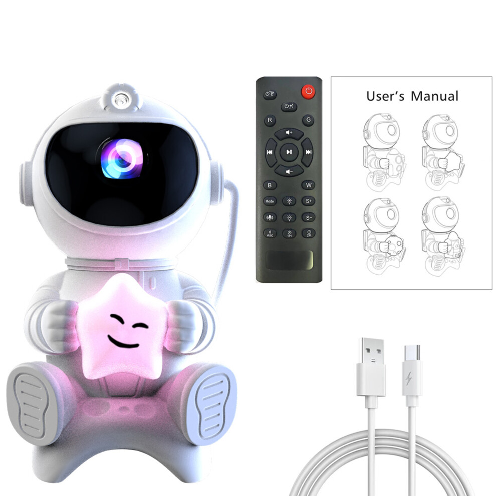 Light (Embrace The Stars) Realistic Nebulae Astronaut Starry Sky Projector For Relaxation
