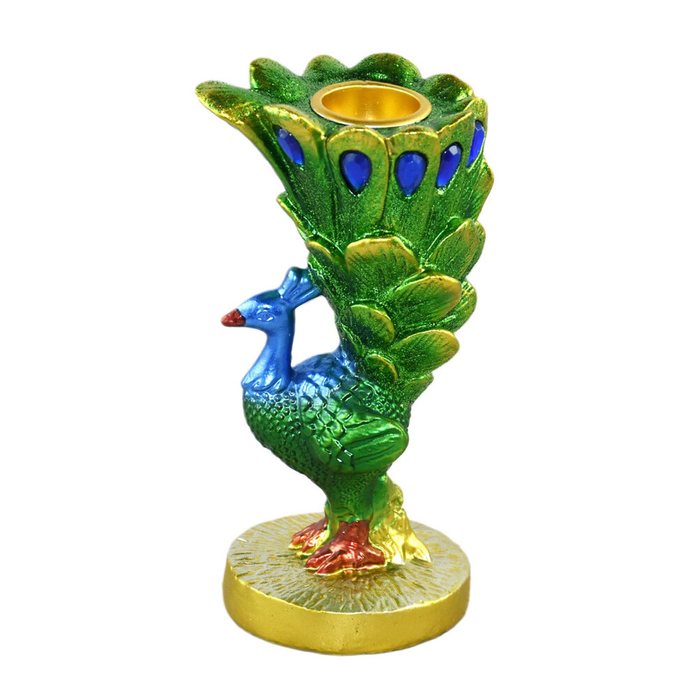 Tealight Holder Peacock Figurine Colorful Beauty Adding Decorative To-image-OPC-PMX7FYW-NEW