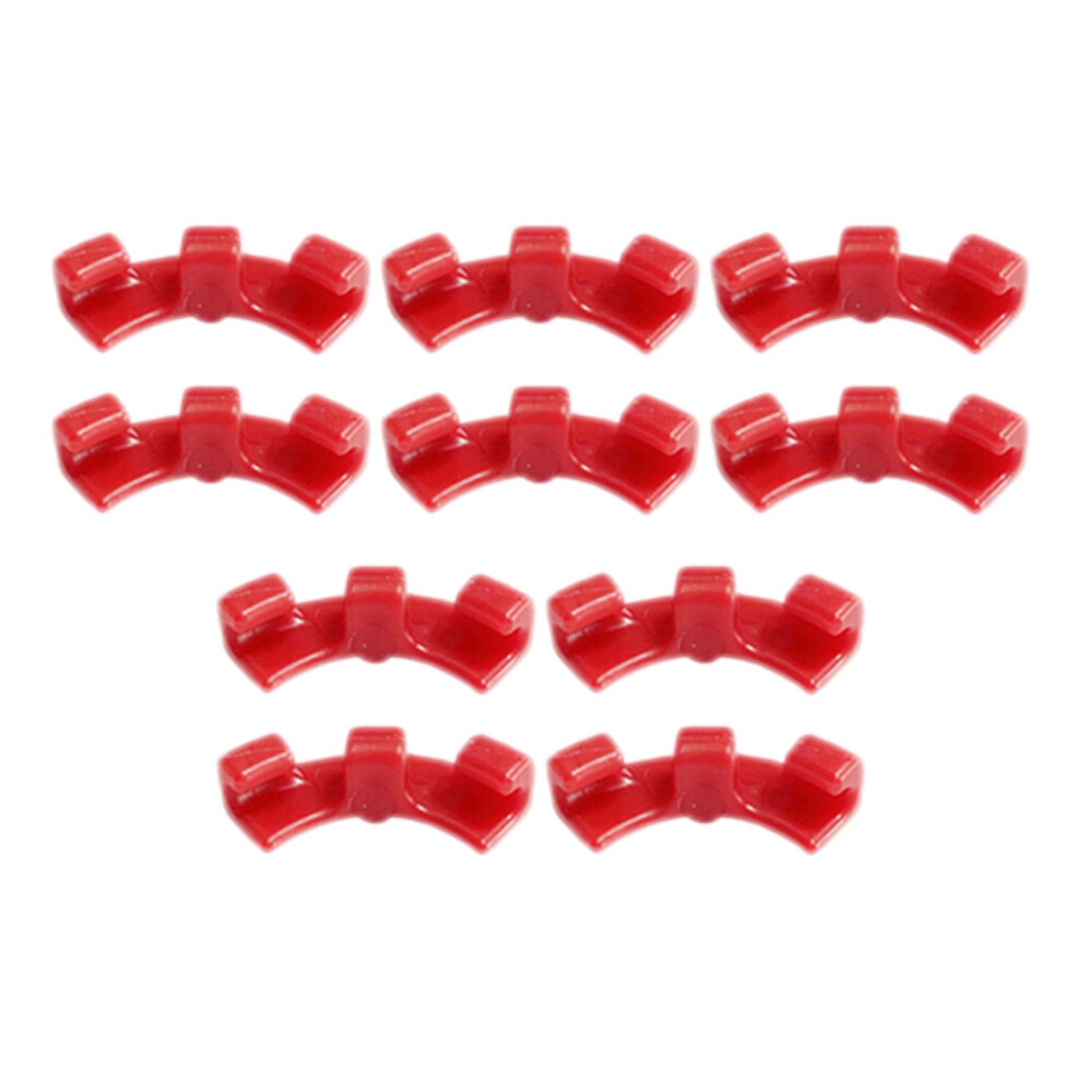 (Red, 15x02 inch) 10x Portable Bending Clamps For Plant Sha Suitable For Flowers And-image-OPC-PMX98HS-NEW