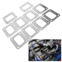 Edelstahl Turboflansch-Dichtung für T04-Serie, 4-Bolt, silber