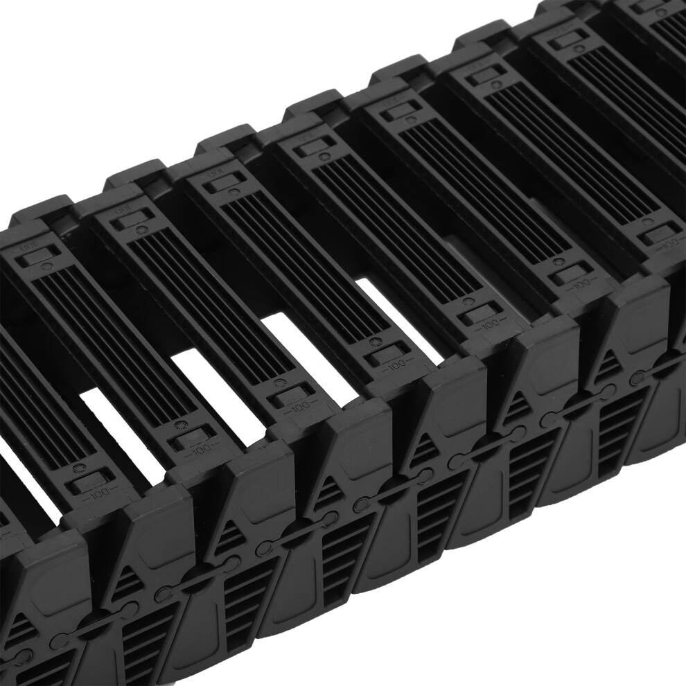 Silent Nylon Cable Drag Chain S50 x 38 1m for CNC Machines-image-OPC-PMX9CFW-NEW