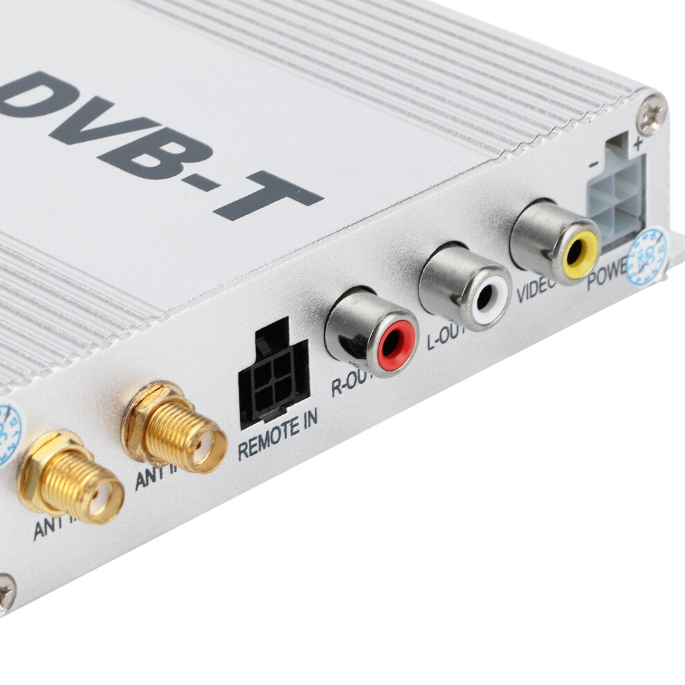 Car Digital TV Box 1920x1080P Dual Tuner Remote Silver-image-OPC-PMX9CYV-NEW