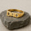 DAD Ring 18ct Yellow Gold on Solid Sterling Silver Father Daddy Size P - Z 1