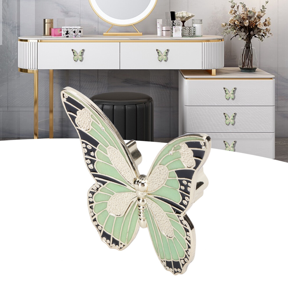 Modern Zinc Alloy Cupboard Knob Light Green Luminous Pull Handle For Wardrobes 5081360169021