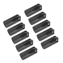10 Stück langlebige 13mm Gummispitzen-Schutzhauben für Queue - Snooker-Schlägerabdeckungen