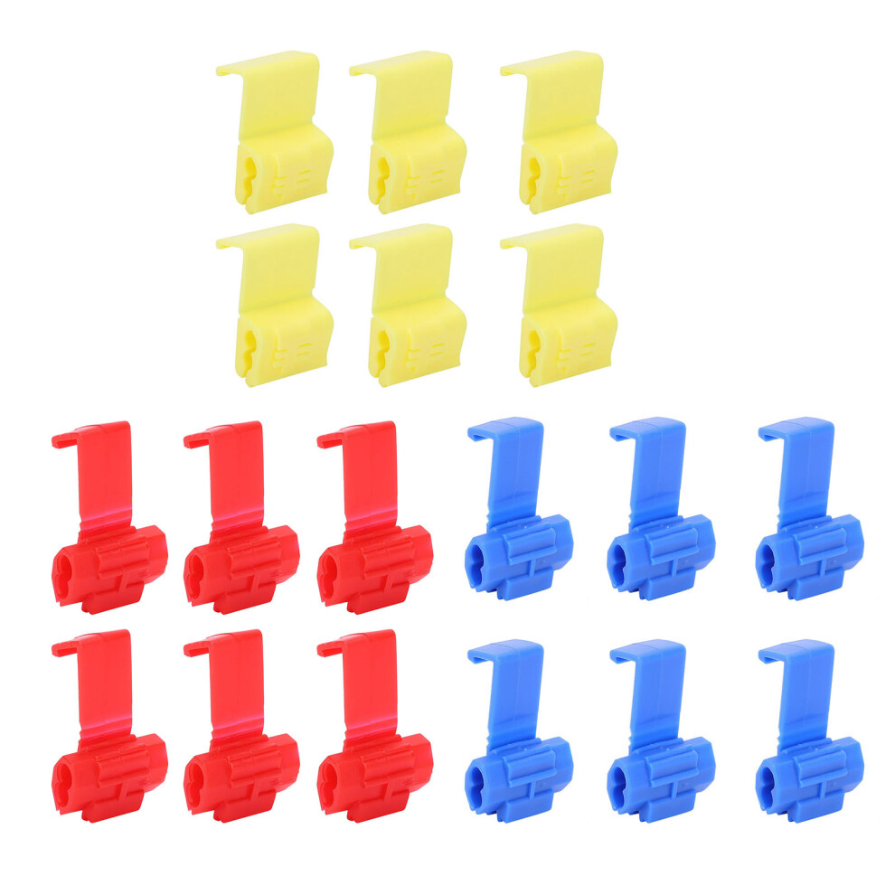 Lock Wire Connectors 210Pcs For Electrical Cables Quick Splice Crimp Terminals 9381360171106