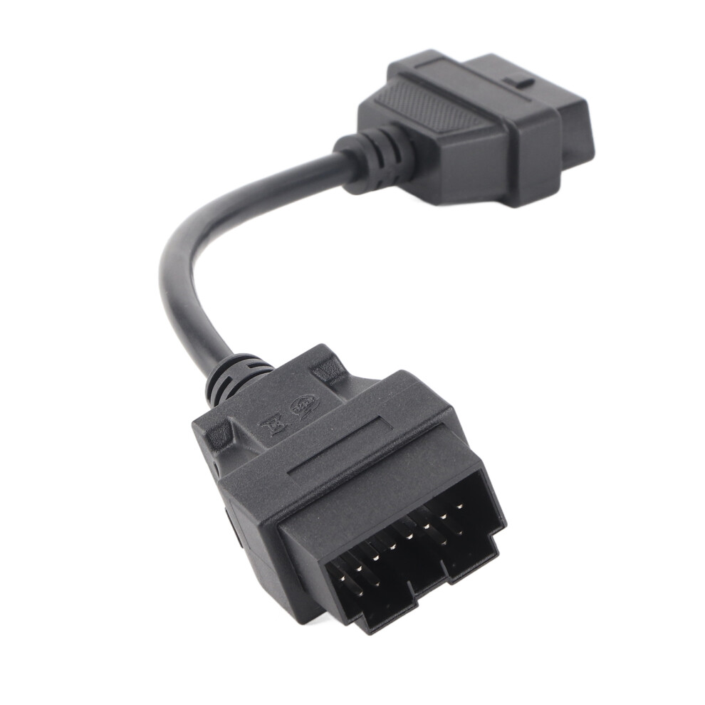 Auto Car Diagnostic Cable 20Pin To Obd2 16Pin Adapter For Kia Black 8781360173727
