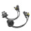 Universal D2S/D4S Ballasts to HID Bulbs Conversion Harness 80cm 3