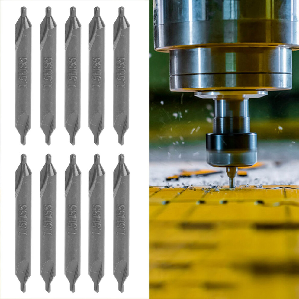10Pcs Hss A-Type Center Drill Bits 1.5Mm For Die & Metal Work In Australia 4651360177510