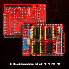 Witbot CNC Shield Erweiterungsplatine + DRV8825 Schrittmotortreiber-Set für Arduino V3