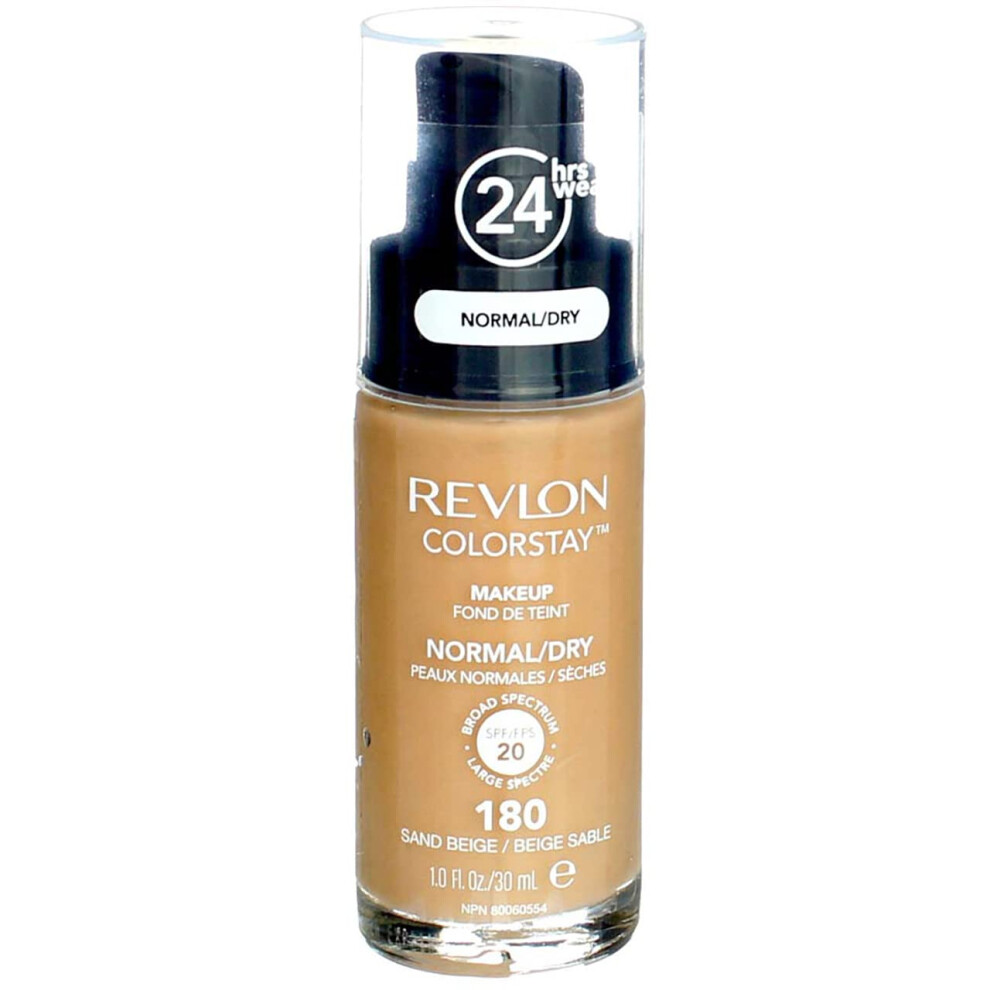 ColorStay Foundation Normal/Dry Skin by Revlon 180 Sand Beige SPF20 30ml