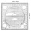 Multi-Function Acrylic Drawing Ruler, 12x12cm, Woodworking & Craft Tool 5